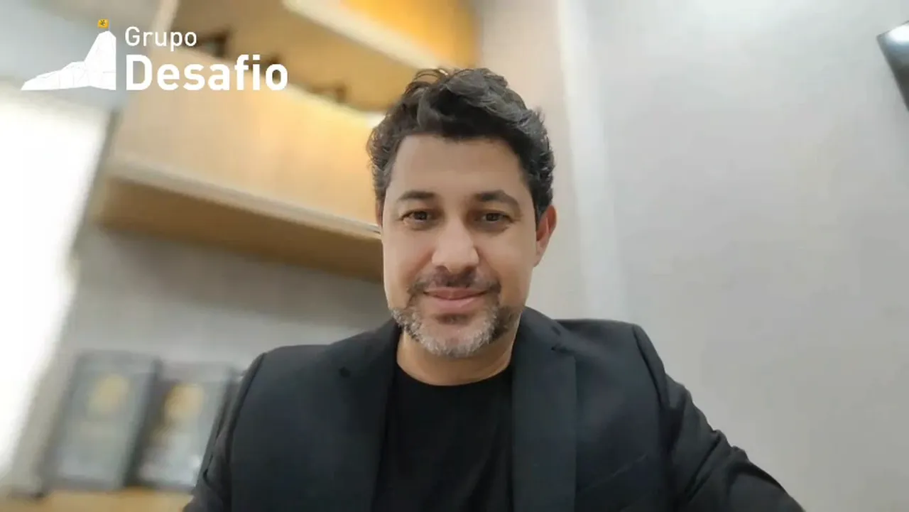 Fábio Valois, Consultor de Resultados do Grupo Desafio, falando sobre o Desafio Empreendedor